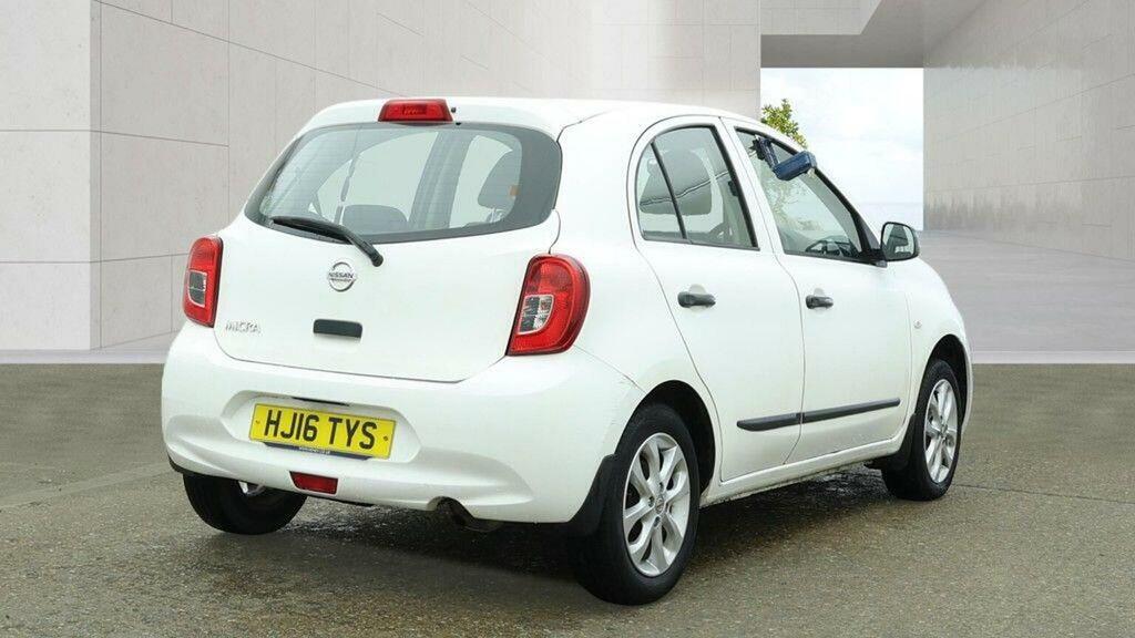 Nissan Micra Hatchback 1.2 Vibe Euro 6 201616 White #5