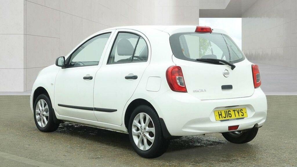 Nissan Micra Hatchback 1.2 Vibe Euro 6 201616 White #4