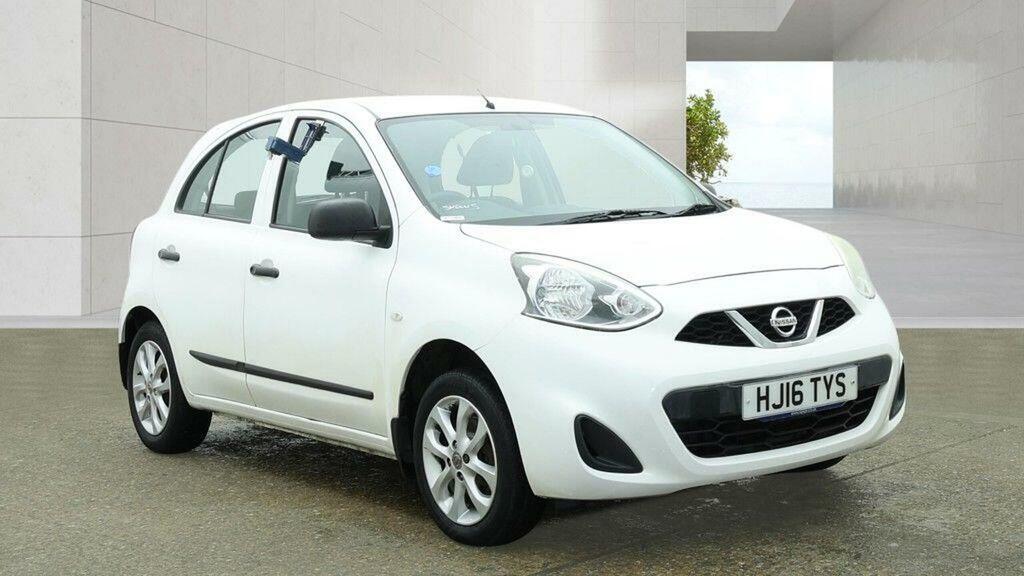 Nissan Micra Hatchback 1.2 Vibe Euro 6 201616 White #2