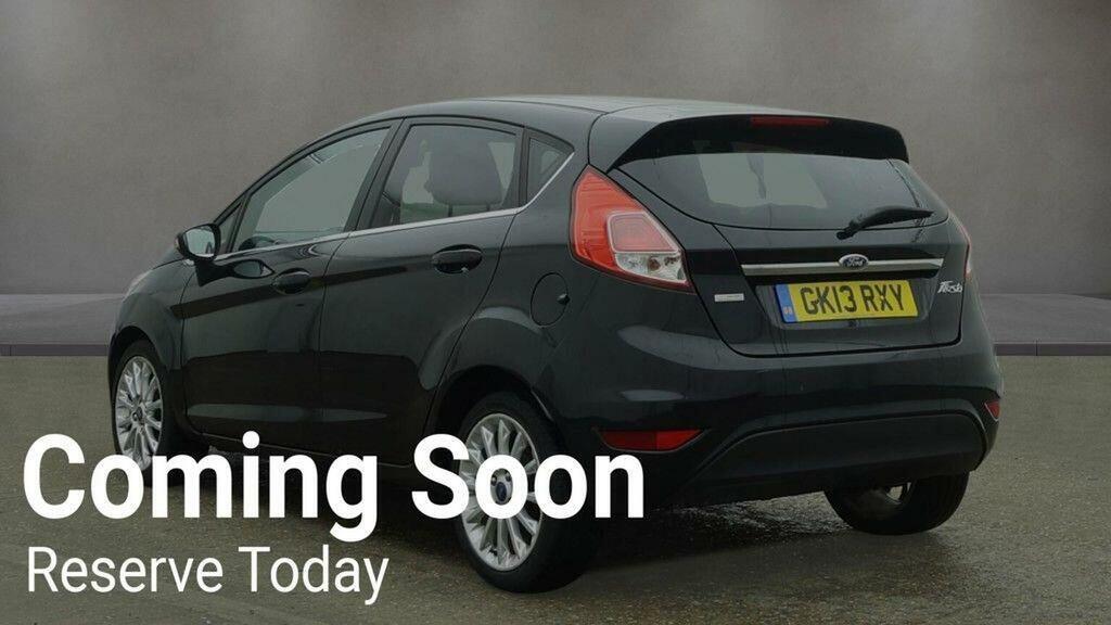 Ford Fiesta 1.0T Ecoboost Titanium X Euro 5 Ss GK13RXY Black #3