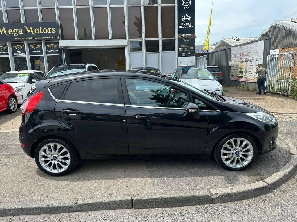 Ford Fiesta Hatchback 1.0T Ecoboost Titanium X Euro 5 Ss GK13RXY Black #3