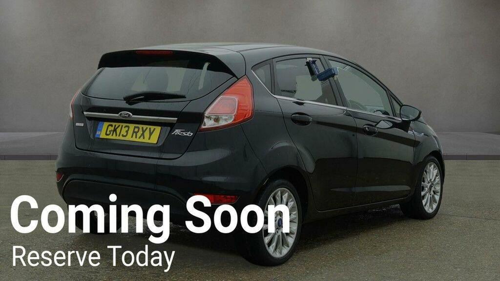 Ford Fiesta 1.0T Ecoboost Titanium X Euro 5 Ss GK13RXY Black #4