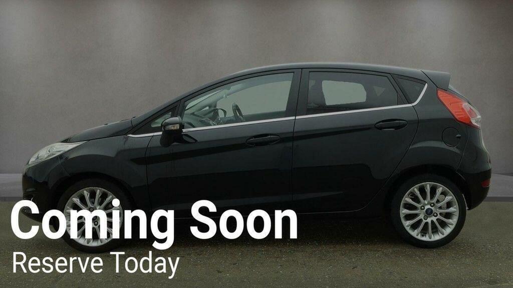Ford Fiesta 1.0T Ecoboost Titanium X Euro 5 Ss GK13RXY Black #6