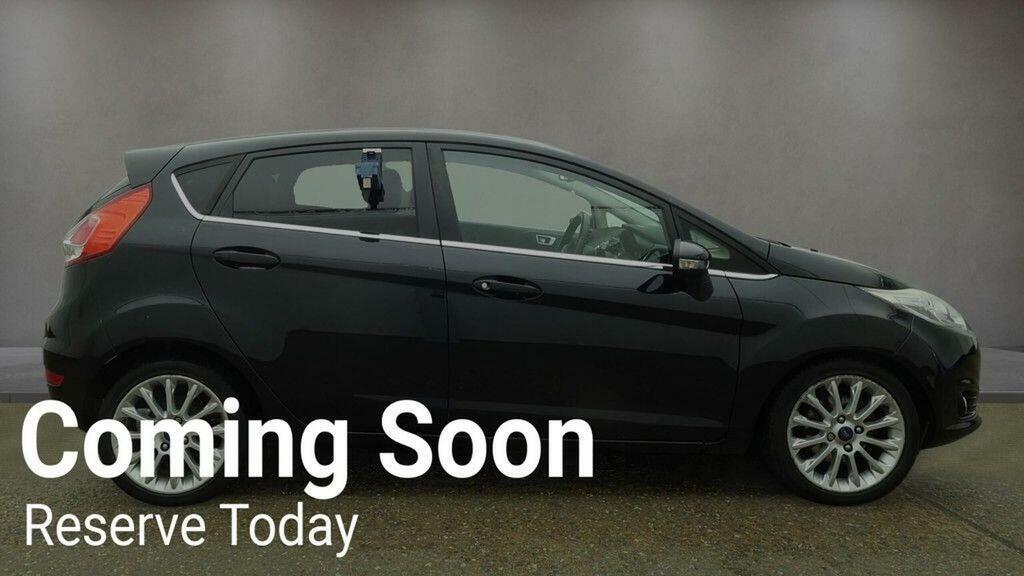 Ford Fiesta 1.0T Ecoboost Titanium X Euro 5 Ss GK13RXY Black #5