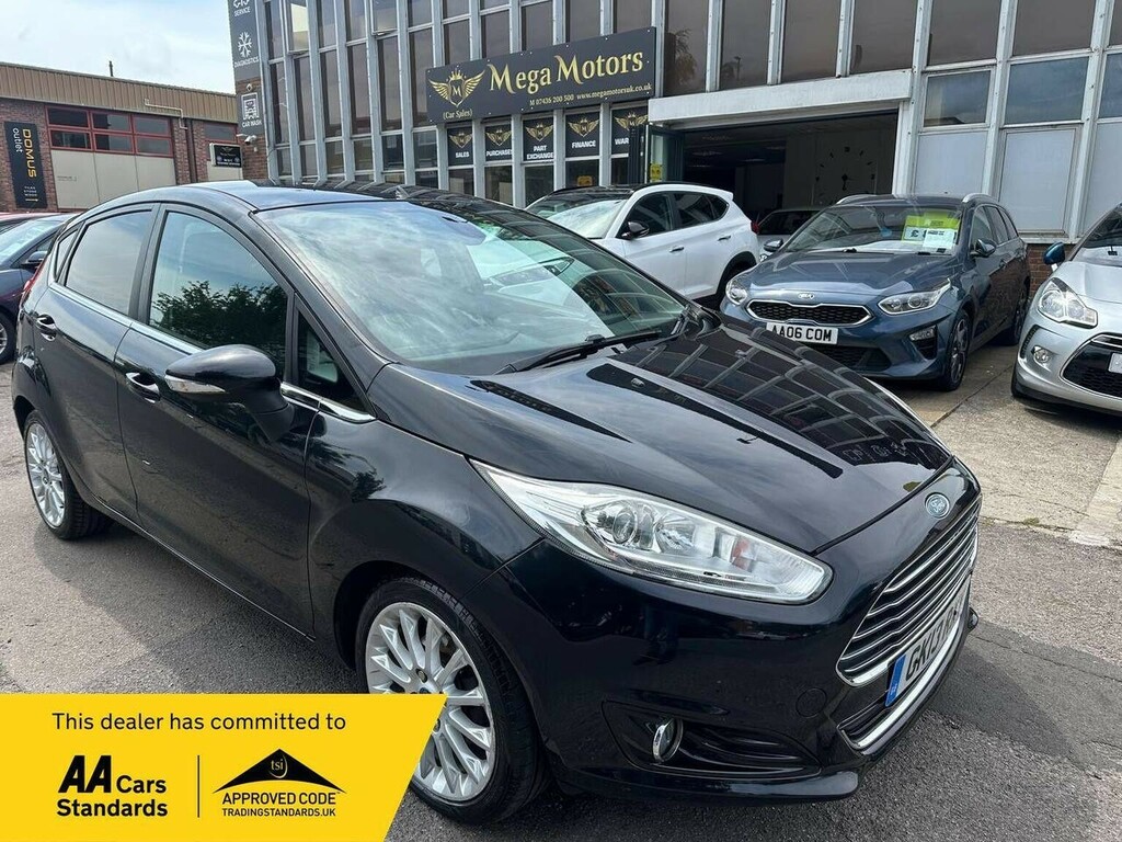 Ford Fiesta Hatchback 1.0T Ecoboost Titanium X Euro 5 Ss GK13RXY Black