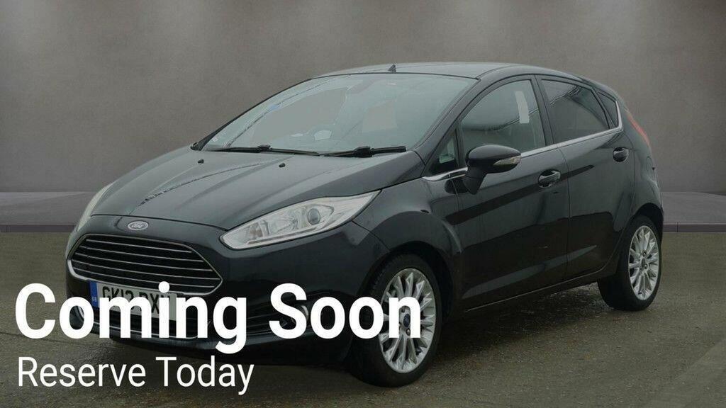 Ford Fiesta 1.0T Ecoboost Titanium X Euro 5 Ss GK13RXY Black #2