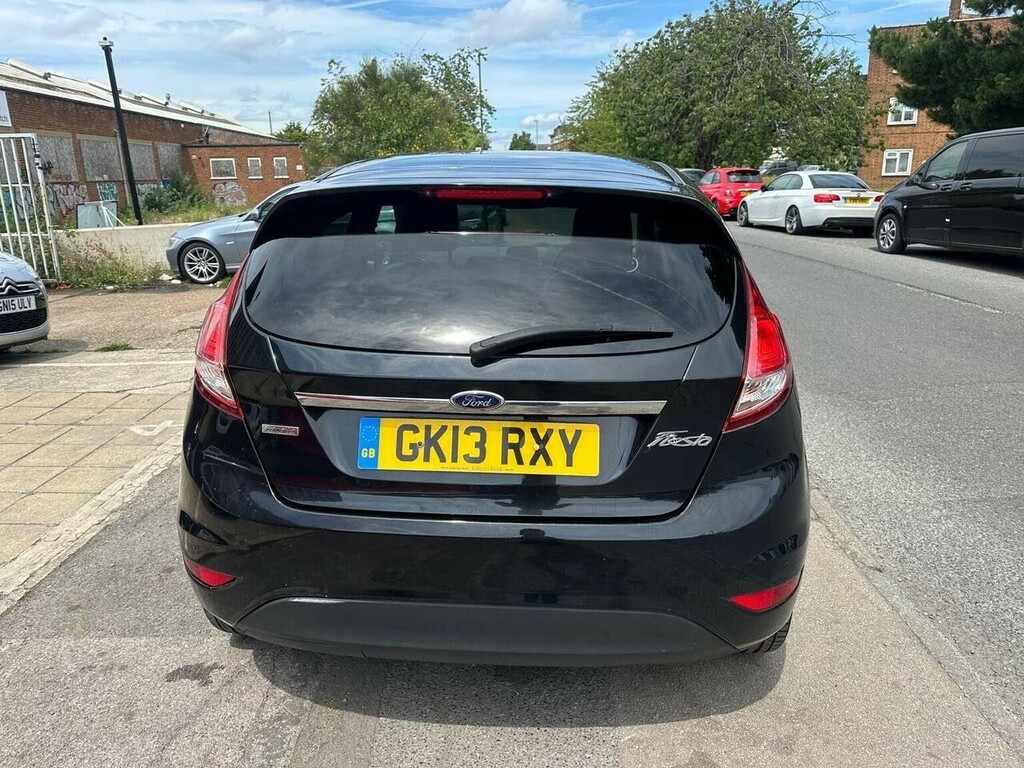 Ford Fiesta Hatchback 1.0T Ecoboost Titanium X Euro 5 Ss GK13RXY Black #5