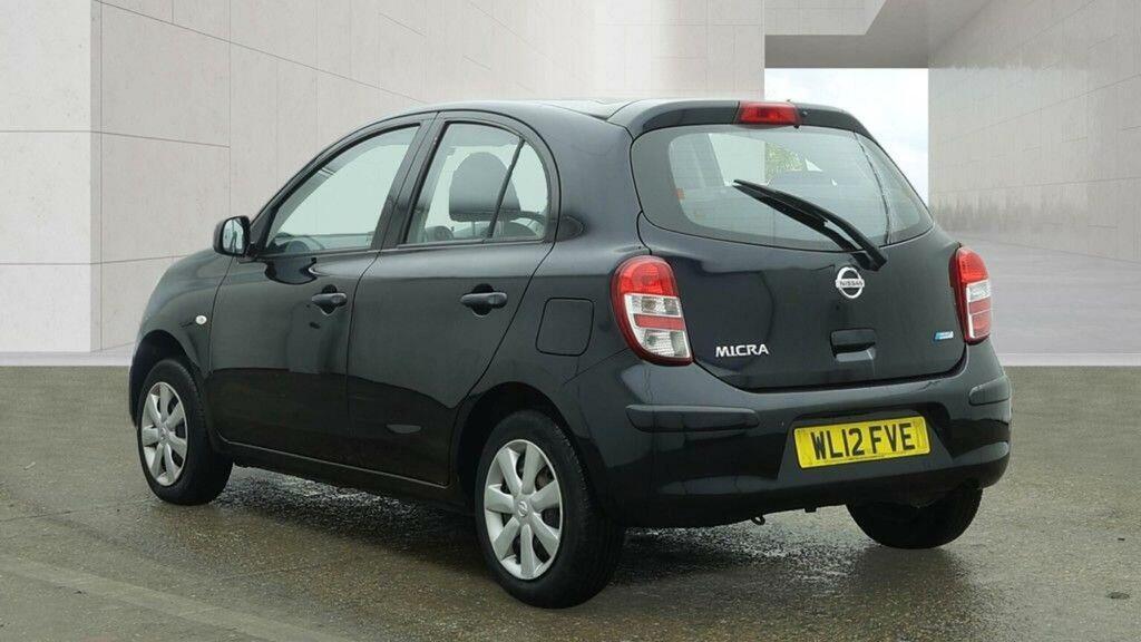Nissan Micra Hatchback 1.2 12V Visia Euro 5 201212 Black #5