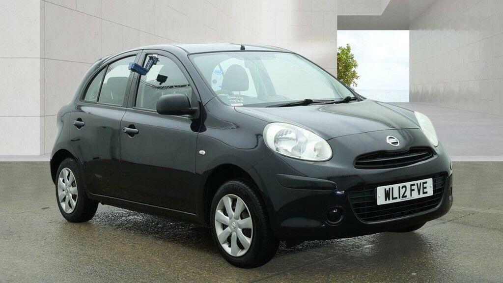 Nissan Micra Hatchback 1.2 12V Visia Euro 5 201212 Black #3