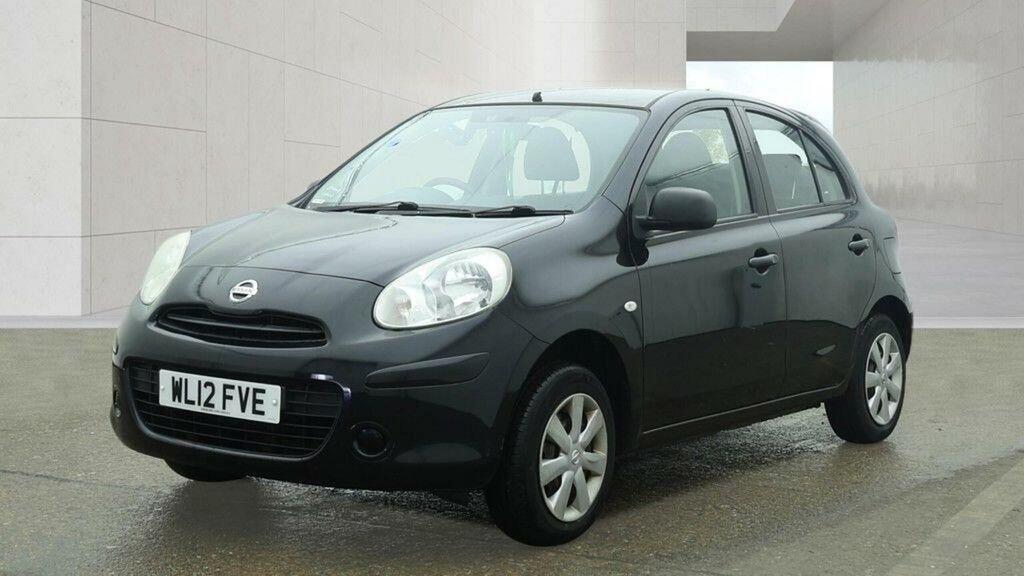 Nissan Micra Hatchback 1.2 12V Visia Euro 5 201212 Black #4