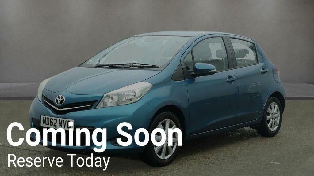 Toyota Yaris Hatchback 1.33 Dual Vvt-i Tr Euro 5 201262 ND62MVG Blue #2