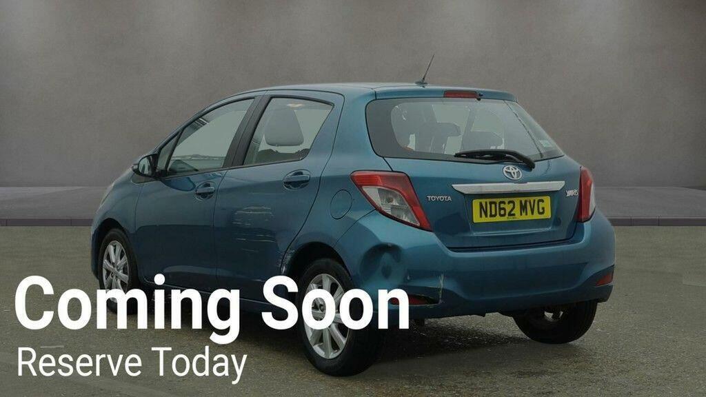 Toyota Yaris Hatchback 1.33 Dual Vvt-i Tr Euro 5 201262 ND62MVG Blue #3