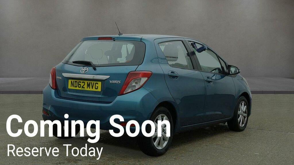 Toyota Yaris Hatchback 1.33 Dual Vvt-i Tr Euro 5 201262 ND62MVG Blue #4