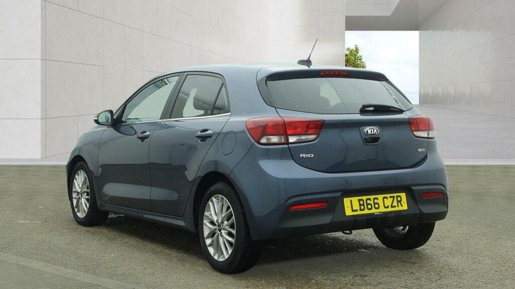Kia RIO 2 Blue #8