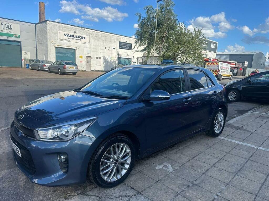 Kia RIO Hatchback 1.0 T-gdi 3 Euro 6 Ss 201766 LB66CZR Blue #4