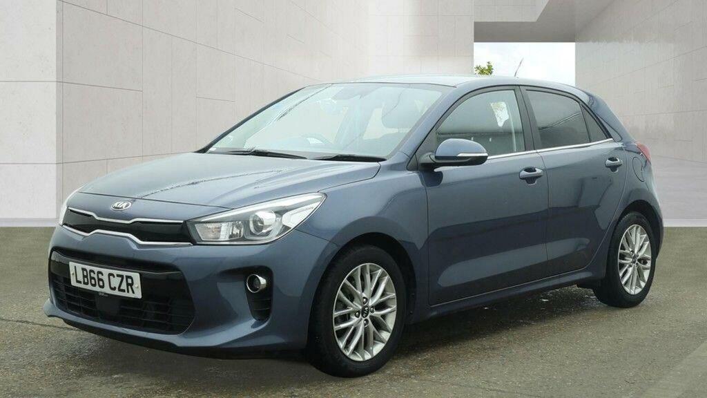 Kia RIO 2 Blue #7