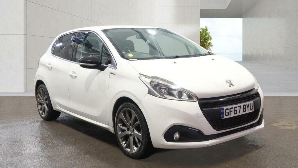 Peugeot 208 1.6 Bluehdi Gt Line Euro 6 White