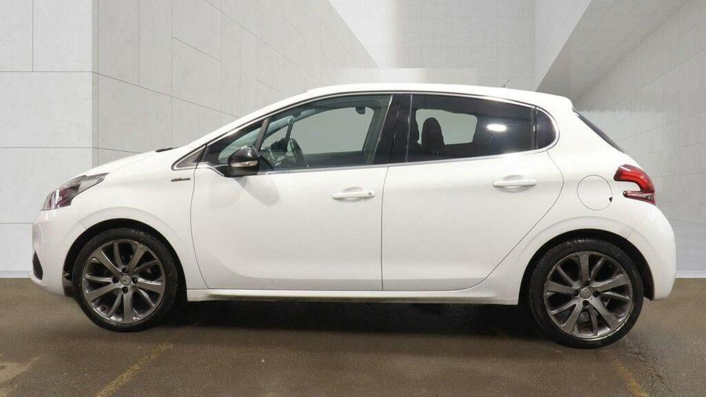 Peugeot 208 1.6 Bluehdi Gt Line Euro 6 White #6