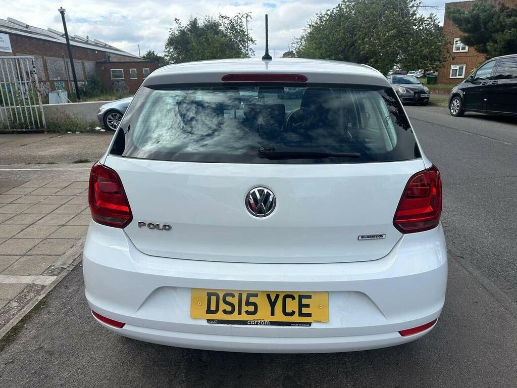 Volkswagen Polo Hatchback 1.0 Bluemotion Tech Se Euro 6 Ss DS15YCE White #5
