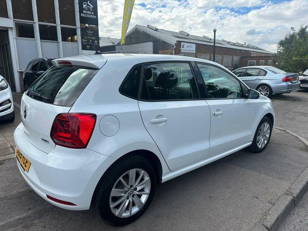 Volkswagen Polo Hatchback 1.0 Bluemotion Tech Se Euro 6 Ss DS15YCE White #4