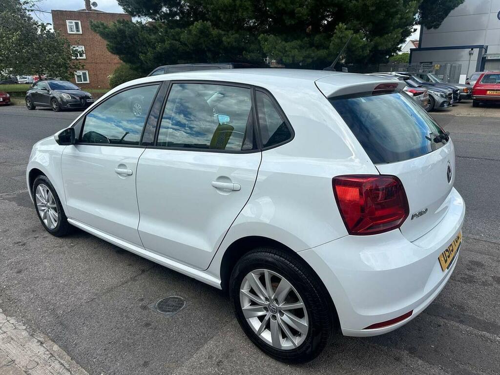 Volkswagen Polo Hatchback 1.0 Bluemotion Tech Se Euro 6 Ss DS15YCE White #6