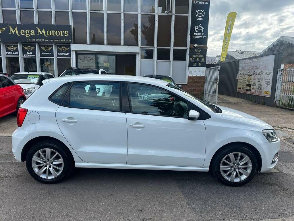 Volkswagen Polo Hatchback 1.0 Bluemotion Tech Se Euro 6 Ss DS15YCE White #3