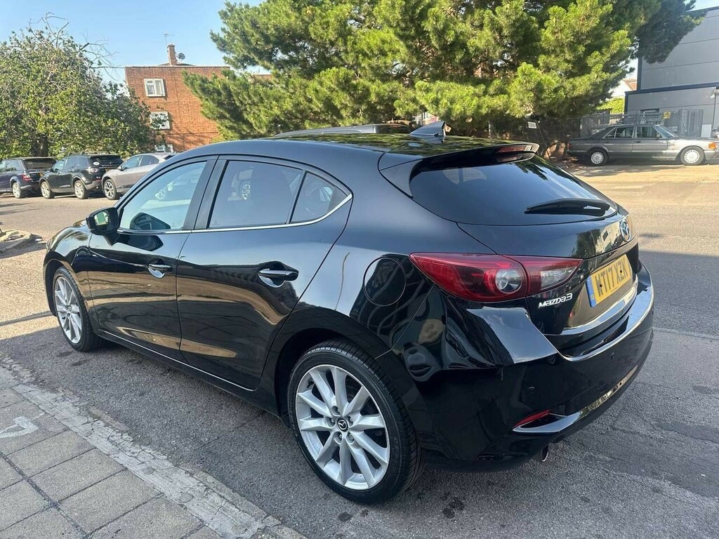 Mazda 3 Hatchback 2.0 Skyactiv-g Sport Nav Euro 6 Ss WT17XZK Black #6