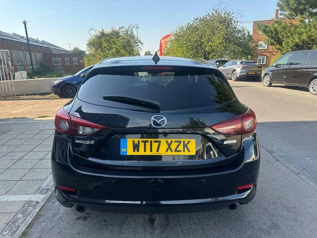 Mazda 3 Hatchback 2.0 Skyactiv-g Sport Nav Euro 6 Ss WT17XZK Black #5