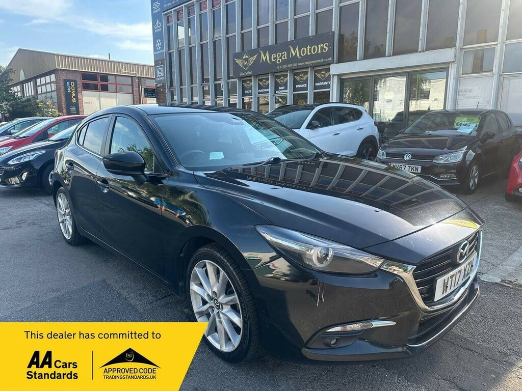 Mazda 3 Hatchback 2.0 Skyactiv-g Sport Nav Euro 6 Ss Black