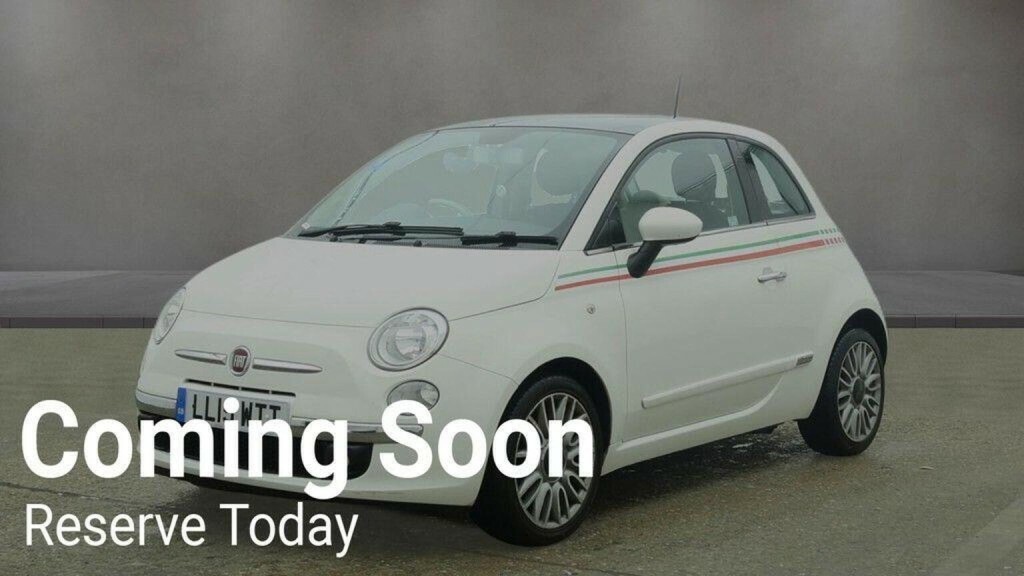 Fiat 500 Hatchback 0.9 Twinair Lounge Dualogic Euro 6 Ss White #3