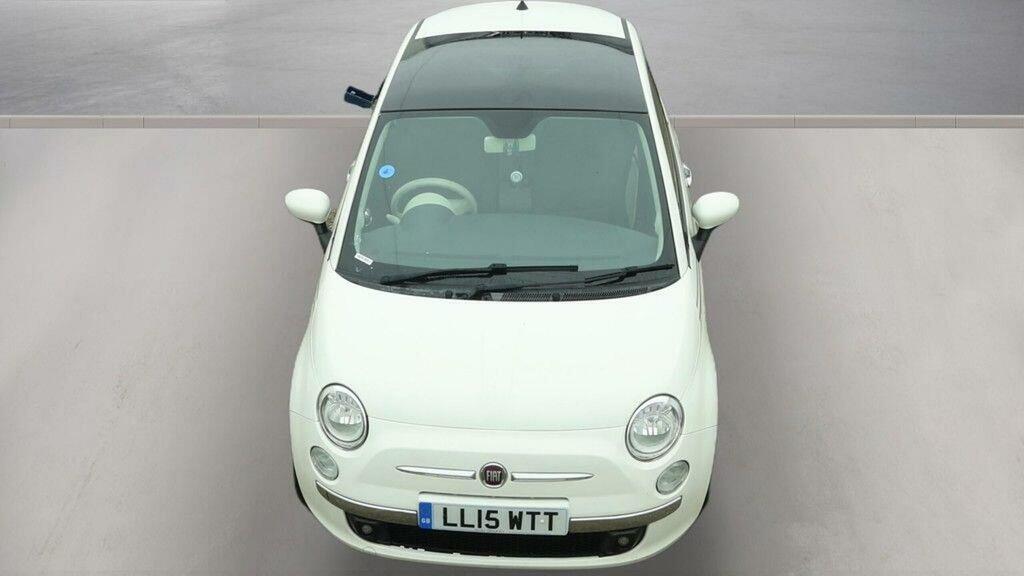 Fiat 500 Hatchback 0.9 Twinair Lounge Dualogic Euro 6 Ss White