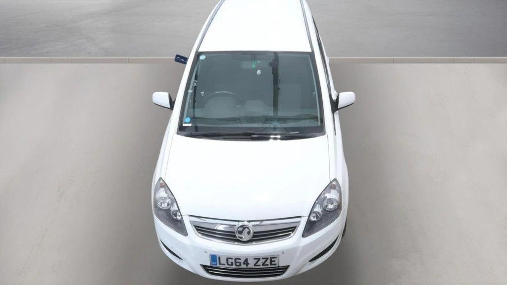 Vauxhall Zafira 1.8 16V Exclusiv Euro 5 White #4