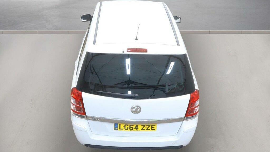 Vauxhall Zafira 1.8 16V Exclusiv Euro 5 White #2