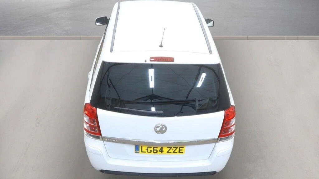 Vauxhall Zafira 1.8 16V Exclusiv Euro 5 White #3