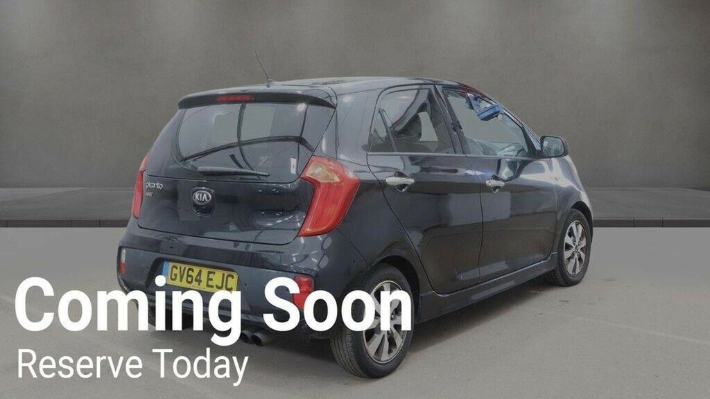 Kia Picanto Hatchback 1.0 Vr7 Euro 5 201464 GV64EJC Black #2