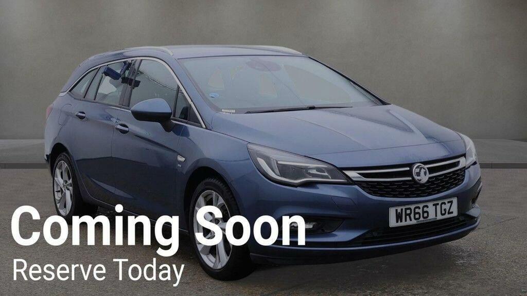 Vauxhall Astra Estate 1.4I Turbo Sri Nav Sports Tourer Euro 6 Blue