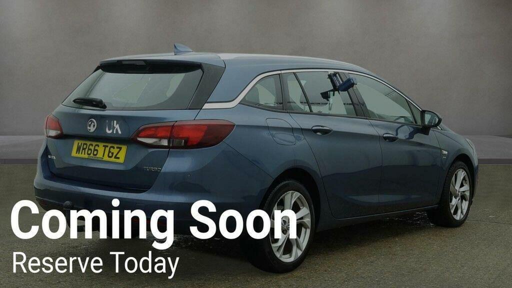 Vauxhall Astra Estate 1.4I Turbo Sri Nav Sports Tourer Euro 6 Blue #3