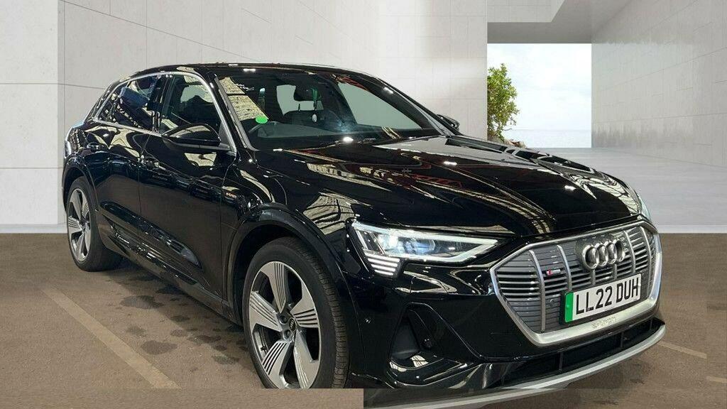 Audi E-tron 55 S Line Quattro 95Kwh 11Kw Charger 2 Black
