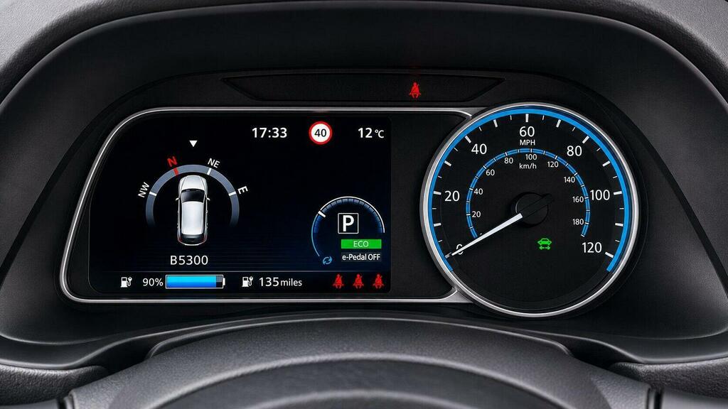 Nissan Leaf 40Kwh N-connecta 202020 Grey #5