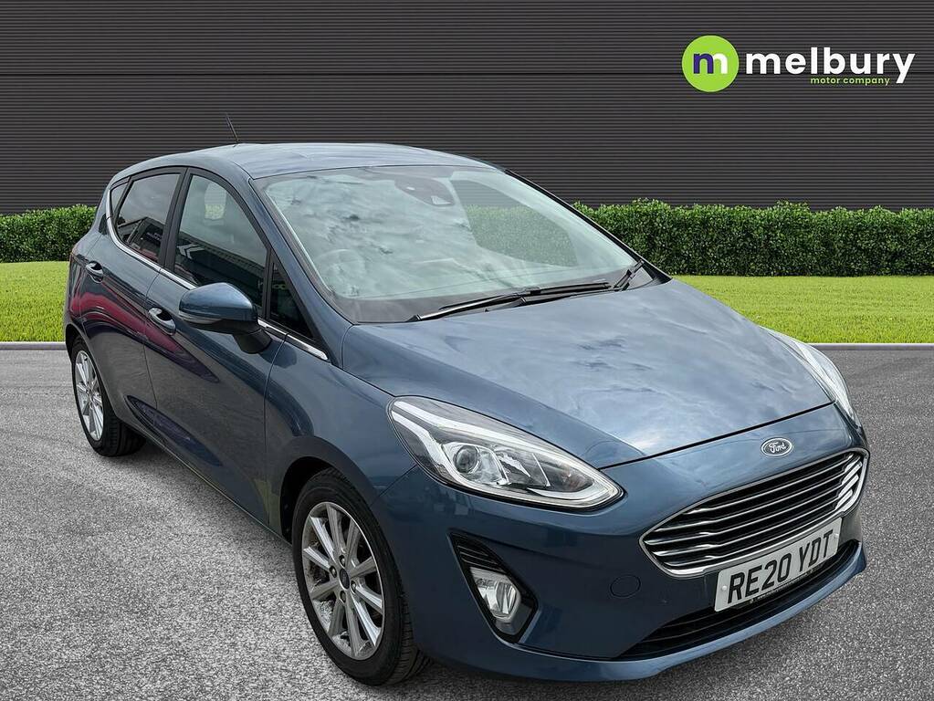Ford Fiesta 1.0T Ecoboost Titanium Hatchback Blue