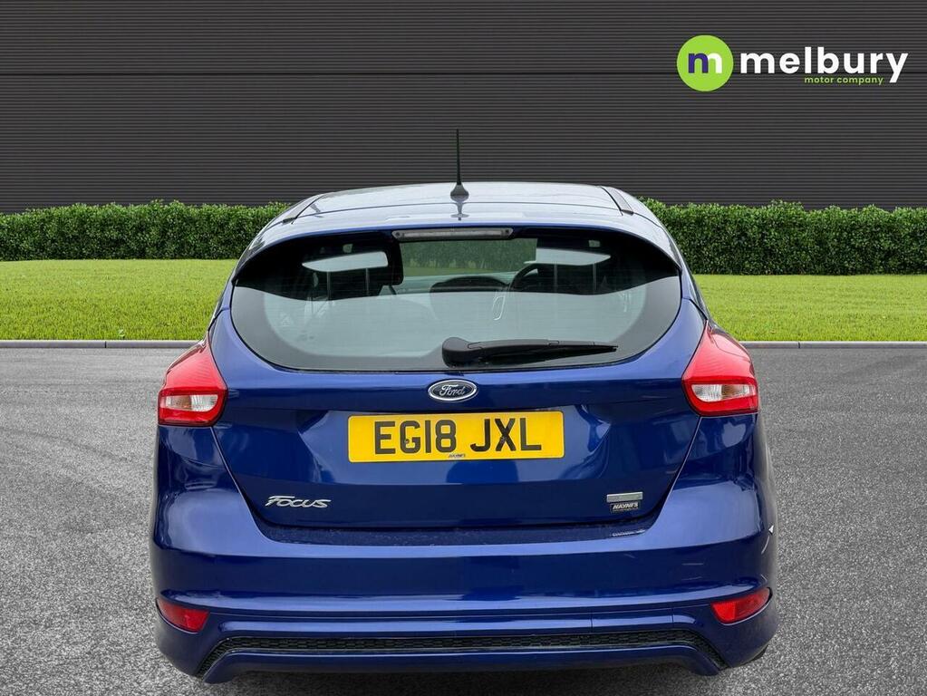 Ford Focus 1.0T Ecoboost St-line Hatchback EG18JXL Blue #6