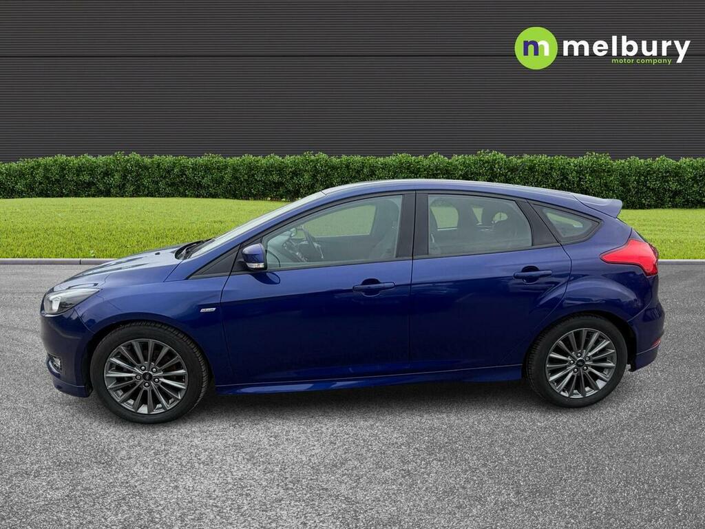Ford Focus 1.0T Ecoboost St-line Hatchback EG18JXL Blue #5