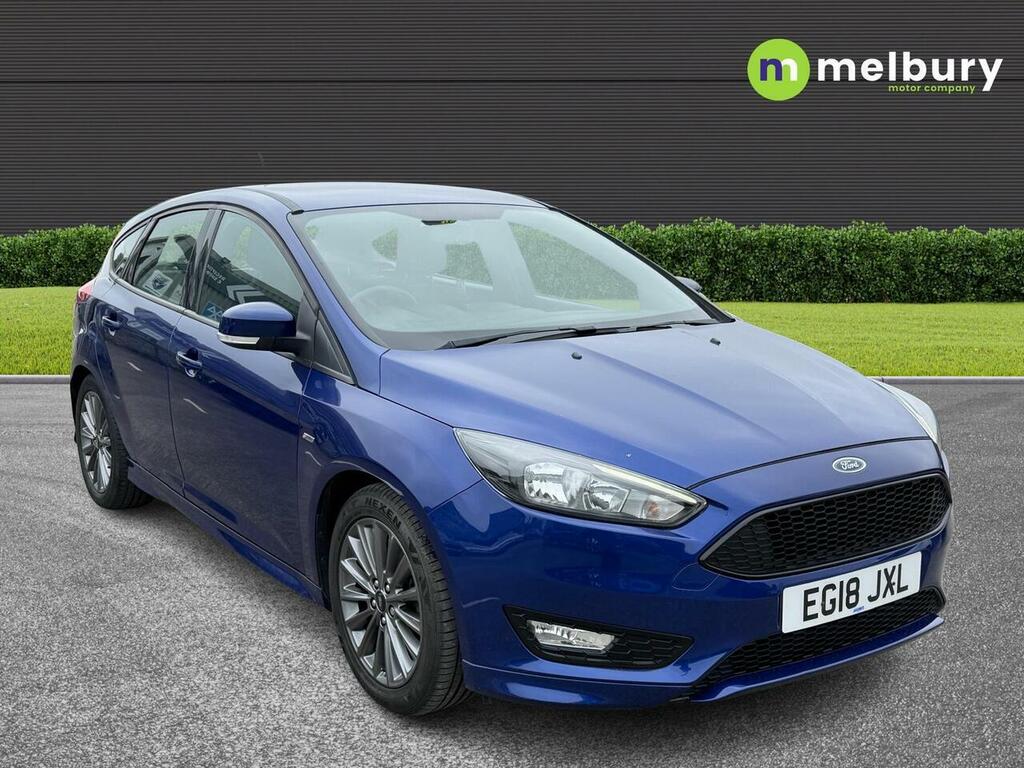 Ford Focus 1.0T Ecoboost St-line Hatchback Blue