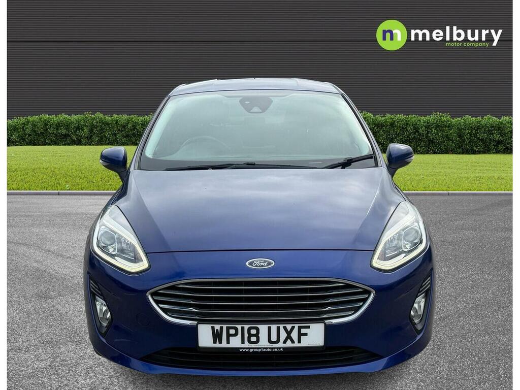 Ford Fiesta 1.0T Ecoboost Titanium Hatchback WP18UXF Blue #2