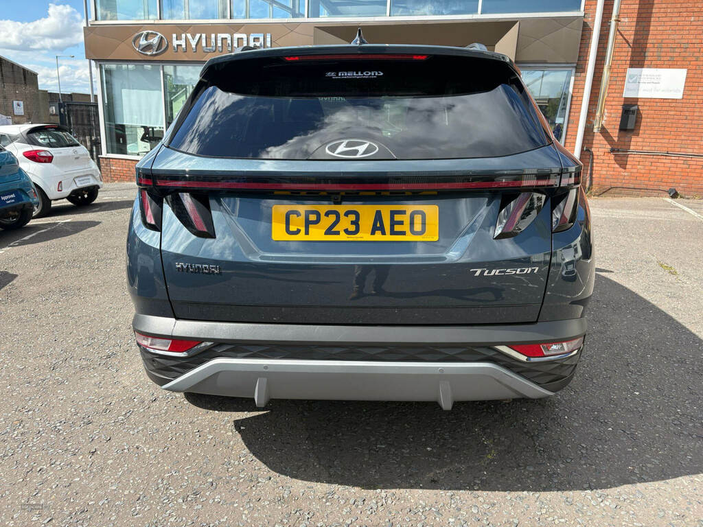 Hyundai Tucson 1.6 Tgdi Premium 2Wd CP23AEO Blue #3