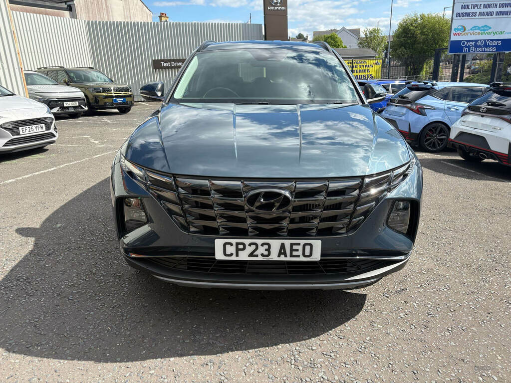 Hyundai Tucson 1.6 Tgdi Premium 2Wd CP23AEO Blue #6