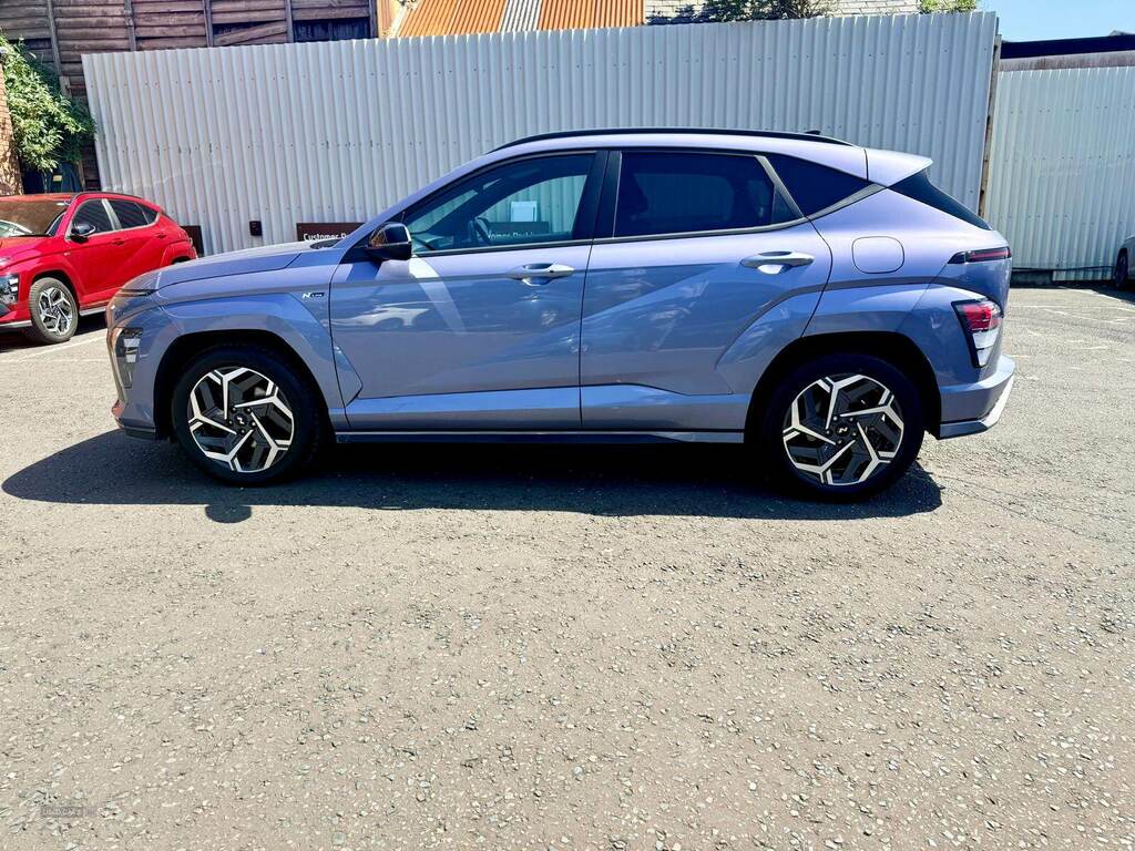 Hyundai Kona 1.6 Gdi Hybrid N Line Dct HSZ5307 Blue #6