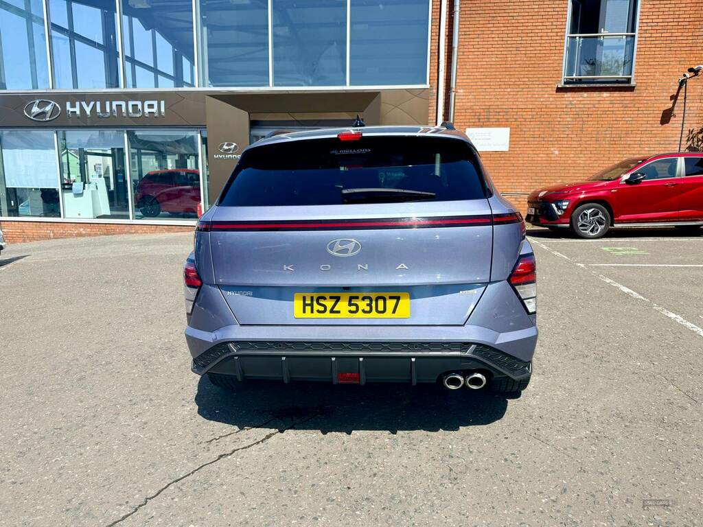 Hyundai Kona 1.6 Gdi Hybrid N Line Dct HSZ5307 Blue #4