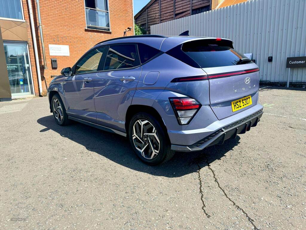 Hyundai Kona 1.6 Gdi Hybrid N Line Dct HSZ5307 Blue #5