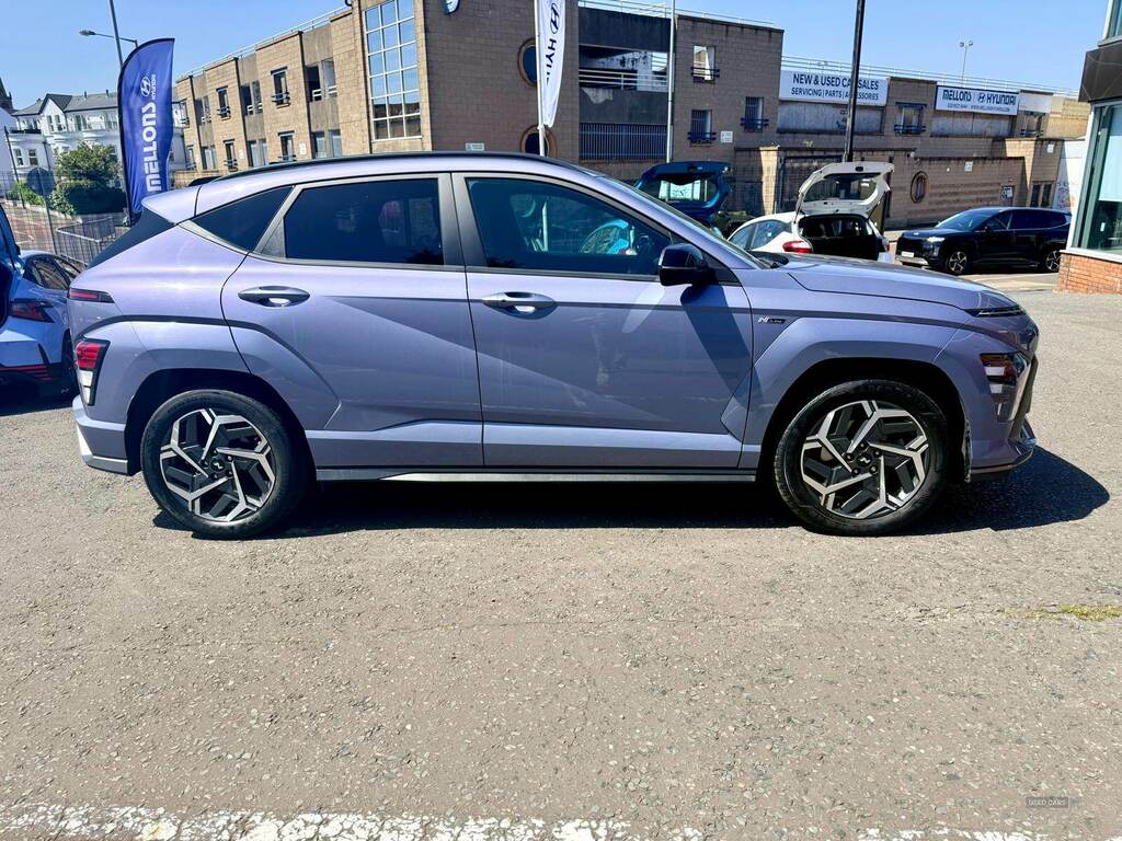 Hyundai Kona 1.6 Gdi Hybrid N Line Dct HSZ5307 Blue #2